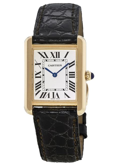 cartier tank solo date|cartier tank solo watch women's.